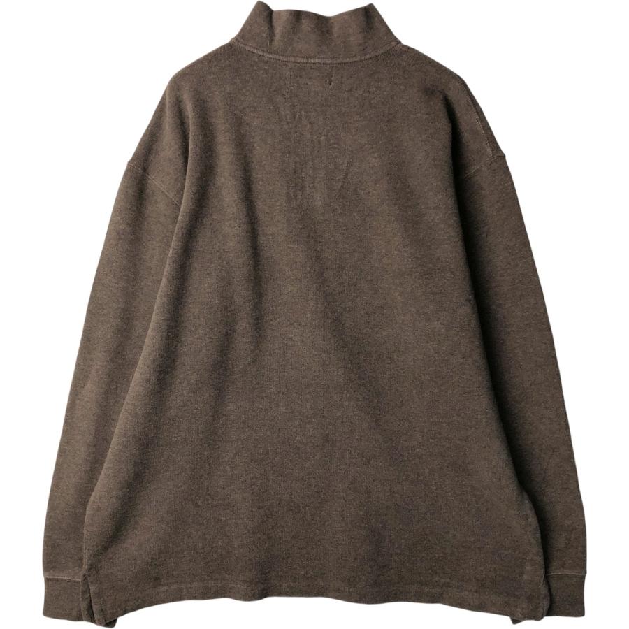 古着 ラルフローレン Ralph Lauren POLO by ハーフジップスウェット