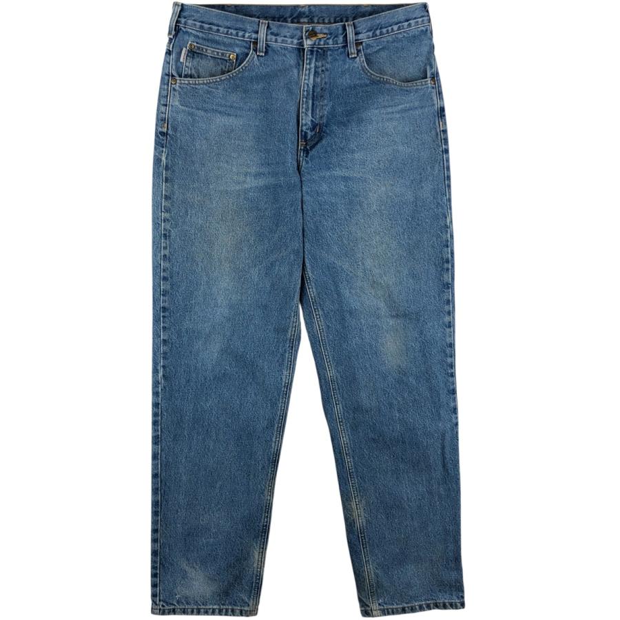 古着 カーハート Carhartt RELAXED FIT テーパードデニムパンツ メンズw37相当/eaa595763 Carhartt（カーハート） 古着 Carhartt RELAXED FIT テーパードデニム