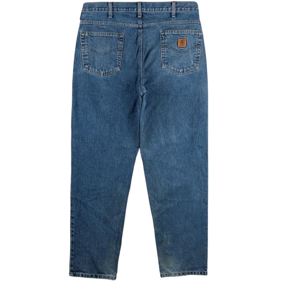 古着 カーハート Carhartt RELAXED FIT テーパードデニムパンツ メンズw37相当/eaa595763 Carhartt（カーハート） 古着 Carhartt RELAXED FIT テーパードデニム