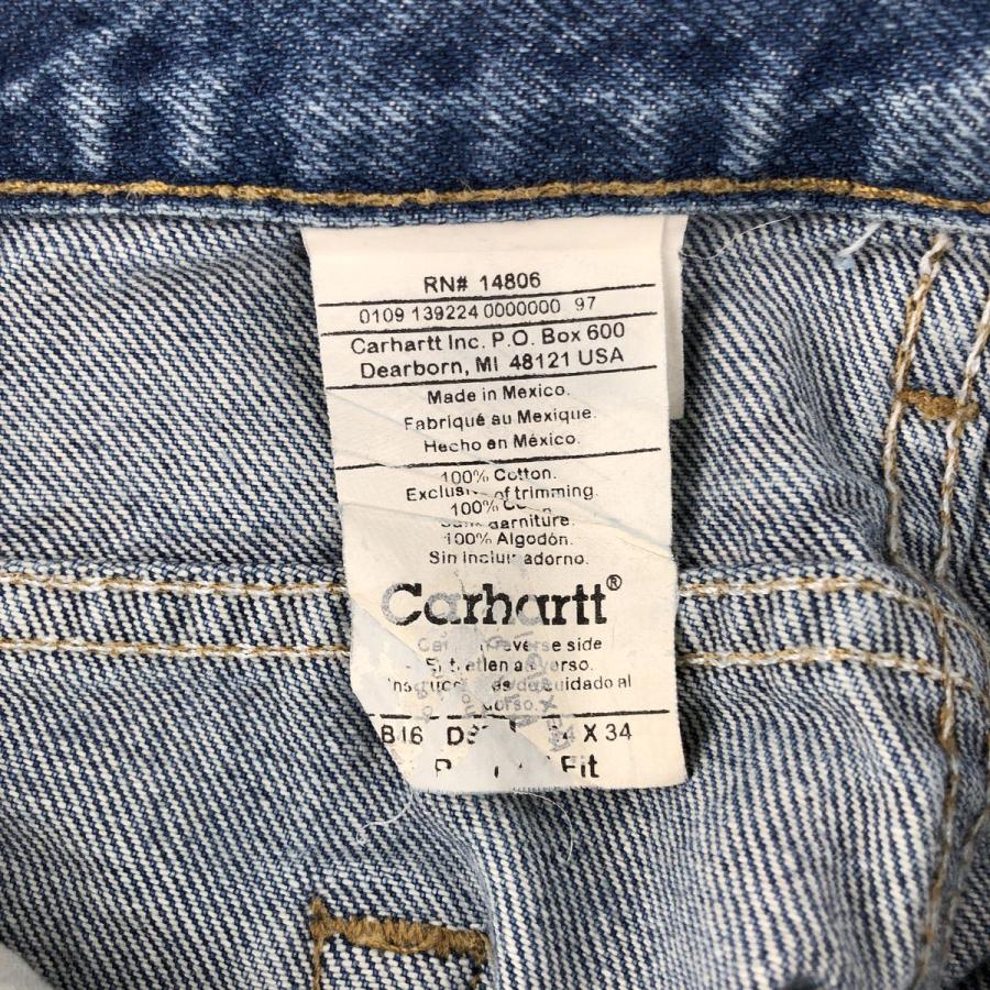 Carhartt（カーハート） 古着 00年代 ストレートデニムパンツ メンズ