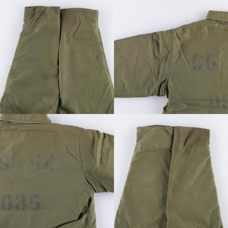 古着 訳あり特価 80年代 米軍実品 U.S.NAVY A-2 バックステンシル入り