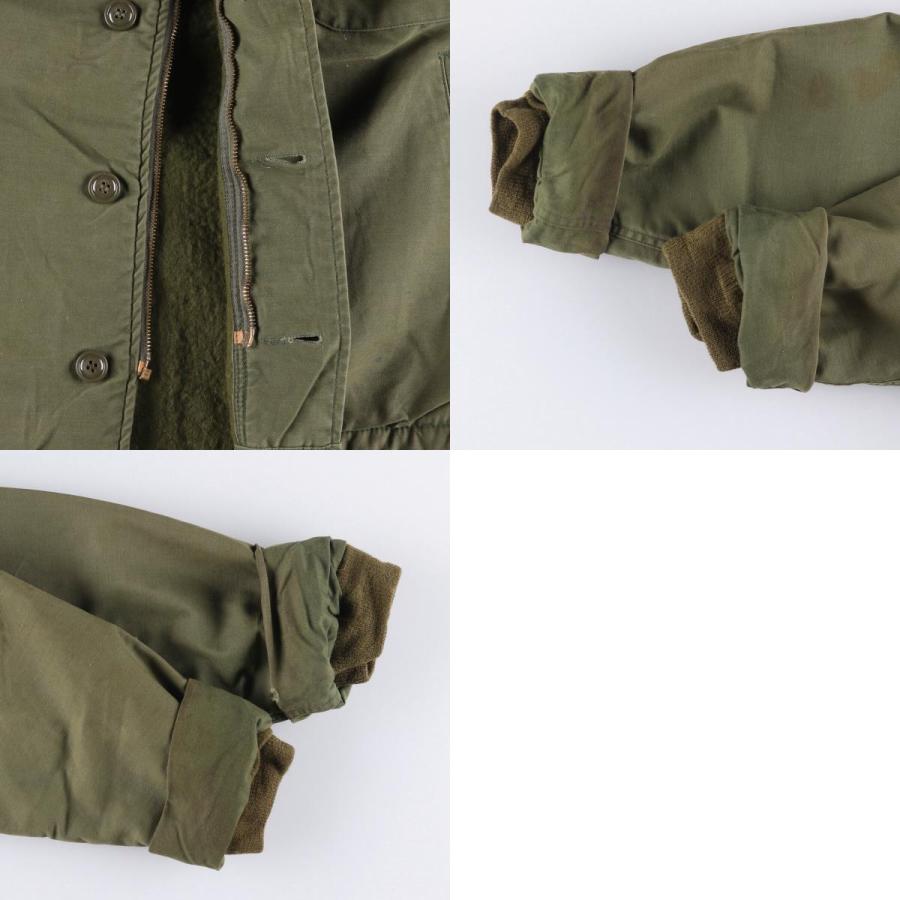 古着 訳あり特価 80年代 米軍実品 U.S.NAVY A-2 バックステンシル入り