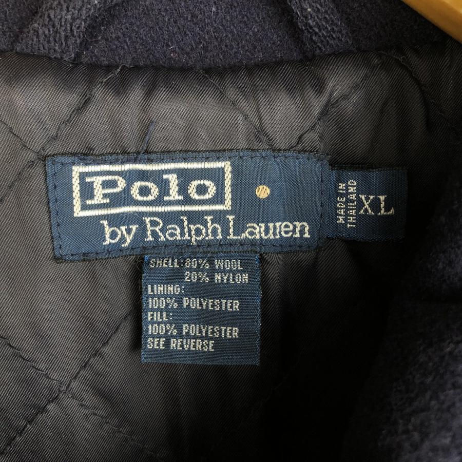 古着 ラルフローレン Ralph Lauren POLO by ウールハーフコート メンズ