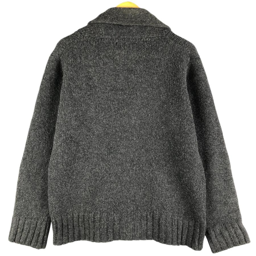 古着 バブアー Barbour 星条旗柄 ショールカラー ウールニット 
