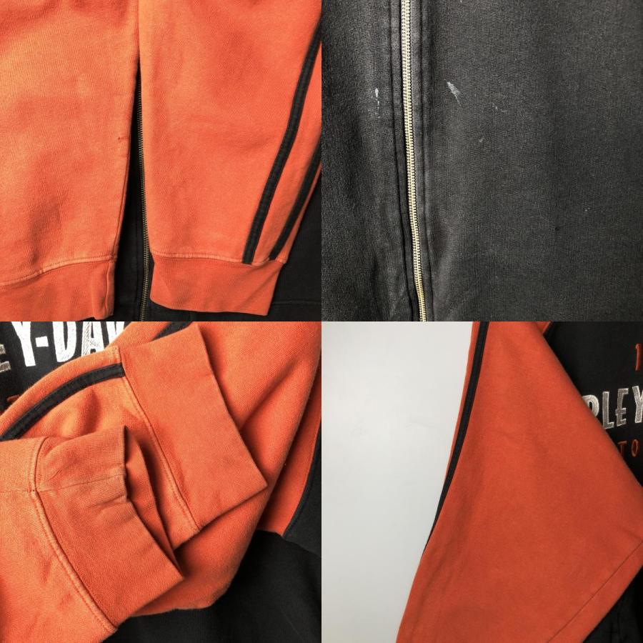 古着 00年代 ハーレーダビッドソン Harley-Davidson フルジップスウェットシャツ トレーナー メンズXXL相当/eaa596069 古着 00年代 ハーレーダビッドソン Harley-Davidson フルジップ