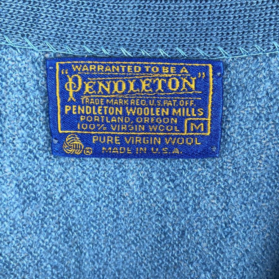 PENDLETON（ペンドルトン） 古着 70年代 ウールニットカーディガン USA
