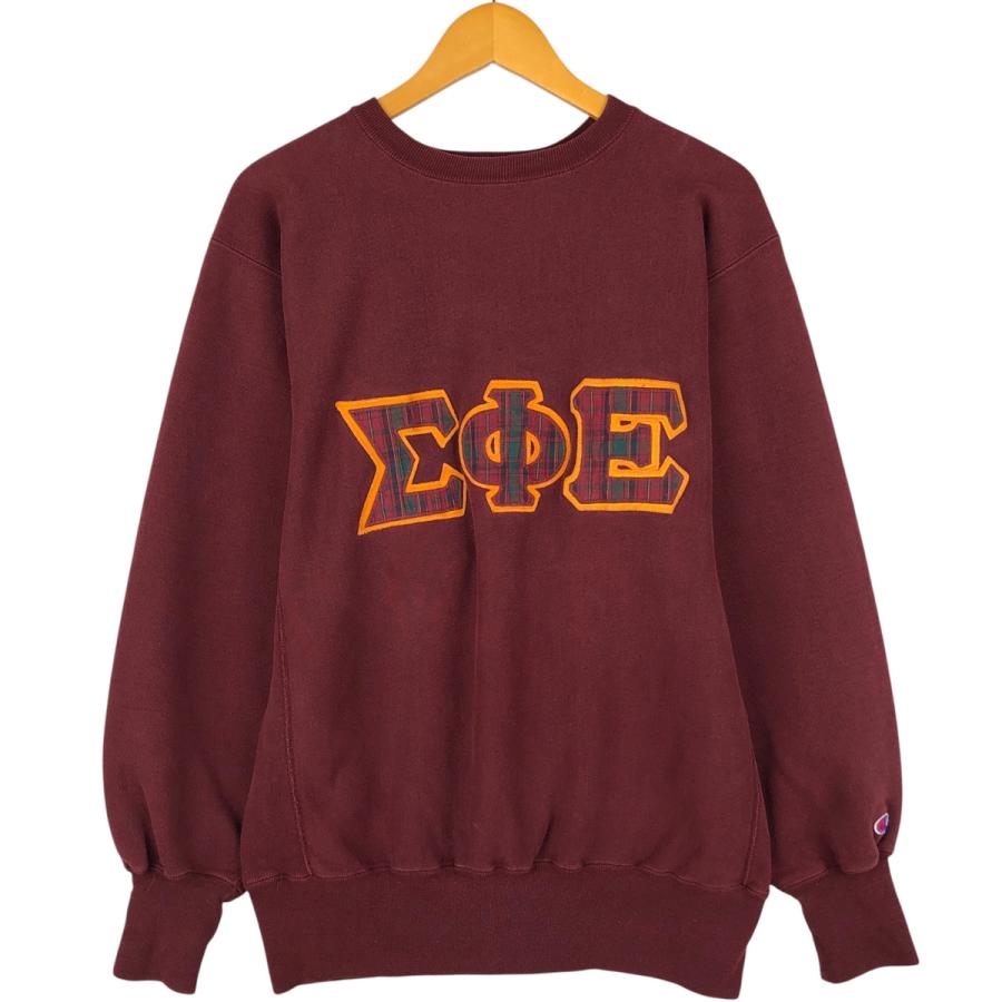 チャンピオン 90s刺繍タグ リバースウィーブ スウェット カレッジ USA製 Champion（チャンピオン） 古着 90年代 リバースウィーブ 刺繍タグ