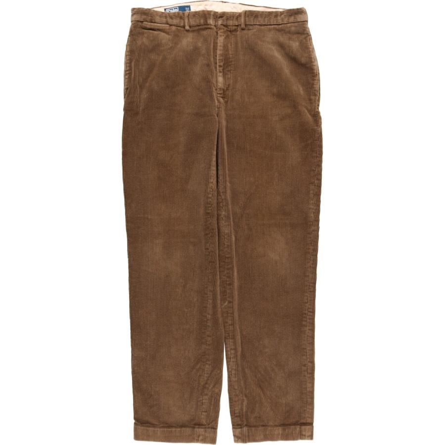 ポロラルフローレン W32 コーデュロイ ポロチノ ボトム 古着 茶 18222
