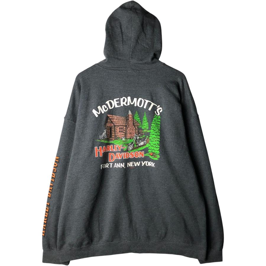 古着 ハーレーダビッドソン Harley-Davidson スウェットフルジップ