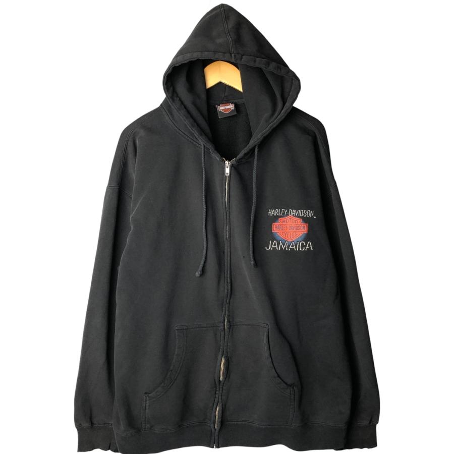 古着 ハーレーダビッドソン Harley-Davidson スウェットフルジップ