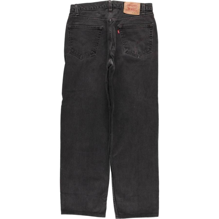 古着 00年代 リーバイス Levi's 550 RELAXED FIT ブラックデニム テーパードデニムパンツ メンズw34相当/eaa596176 Levi's（リーバイス） 古着 00年代 Levi's 550 RELAXED FIT ブラック