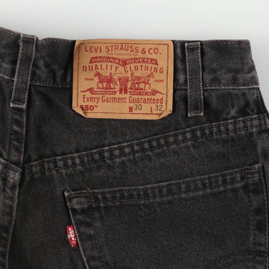 Levi's（リーバイス） 古着 90年代 Levi's 550 RELAXED FIT ブラック