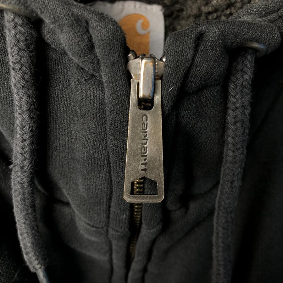 Carhartt（カーハート） 古着 スウェットフルジップパーカー メンズL