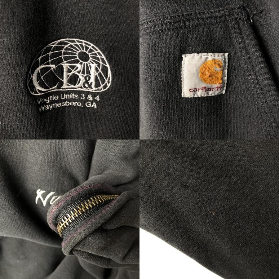 Carhartt（カーハート） 古着 スウェットフルジップパーカー メンズL