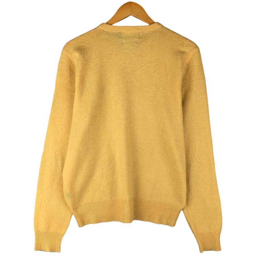 古着 ラルフローレン Ralph Lauren POLO by Vネック ラムウールニット