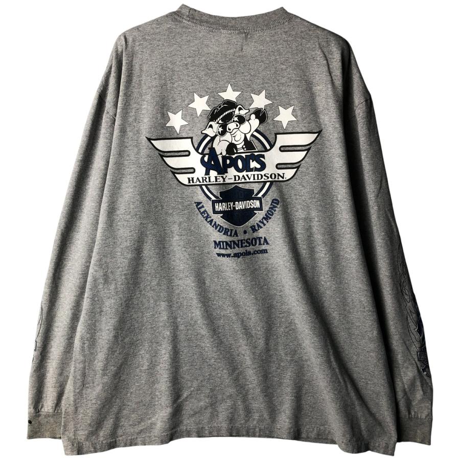 古着 ハーレーダビッドソン Harley-Davidson ロングTシャツ ロンT