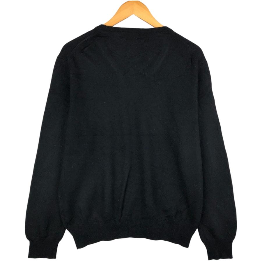 古着 ラルフローレン Ralph Lauren POLO by Vネック メリノウール