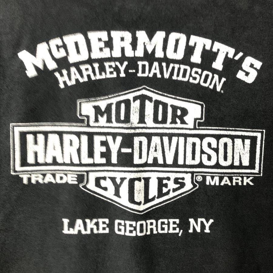 古着 ハーレーダビッドソン Harley-Davidson ドクロ柄 スカル柄 ロング