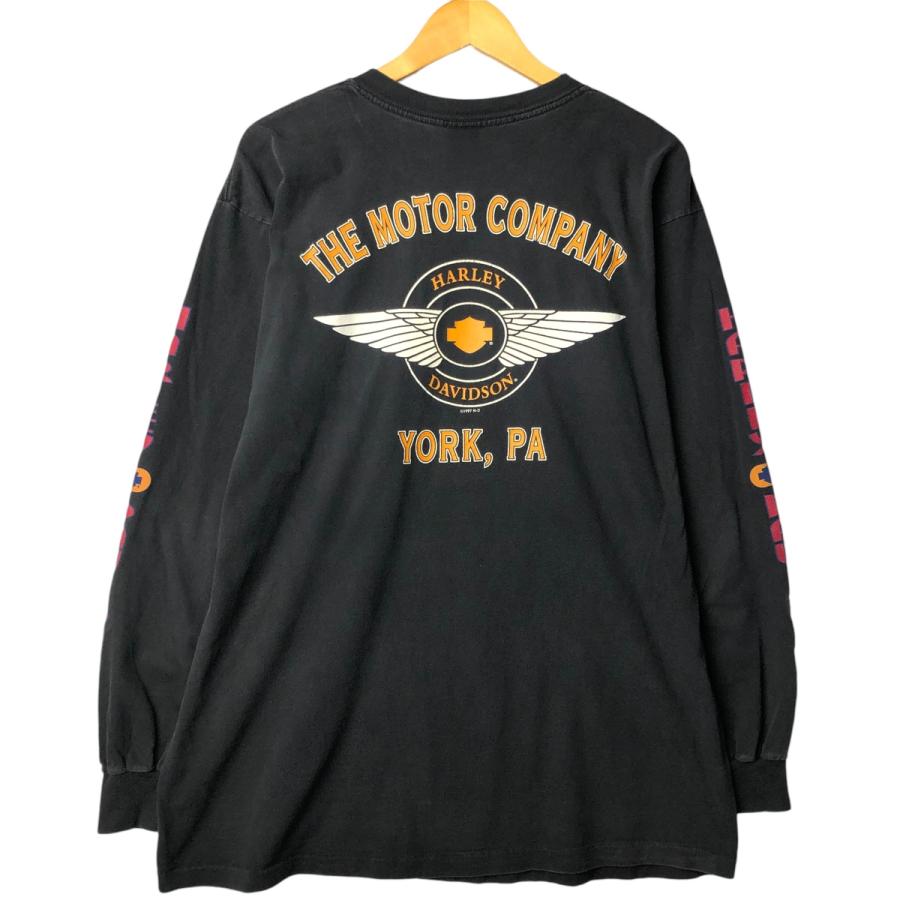 古着 90年代 ハーレーダビッドソン Harley-Davidson ロングTシャツ