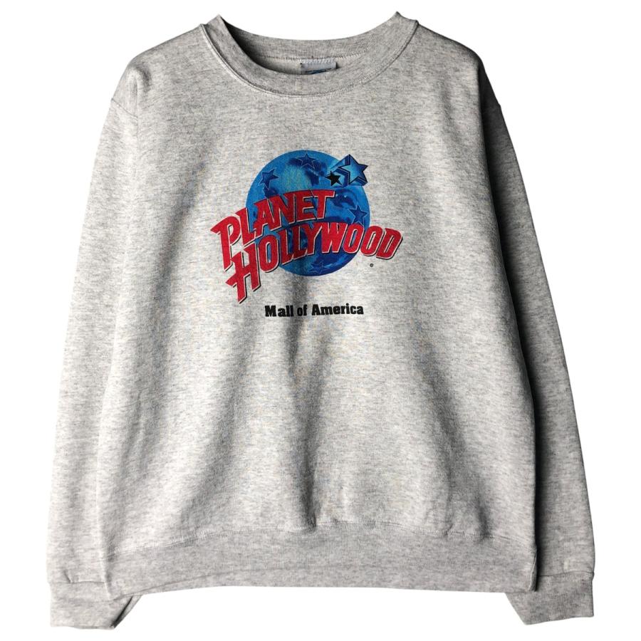 古着 PLANET HOLLYWOOD プラネットハリウッド アドバタイジング スウェットシャツ トレーナー USA製 メンズXL相当/eaa596486 古着 PLANET HOLLYWOOD プラネットハリウッド アドバタイジング