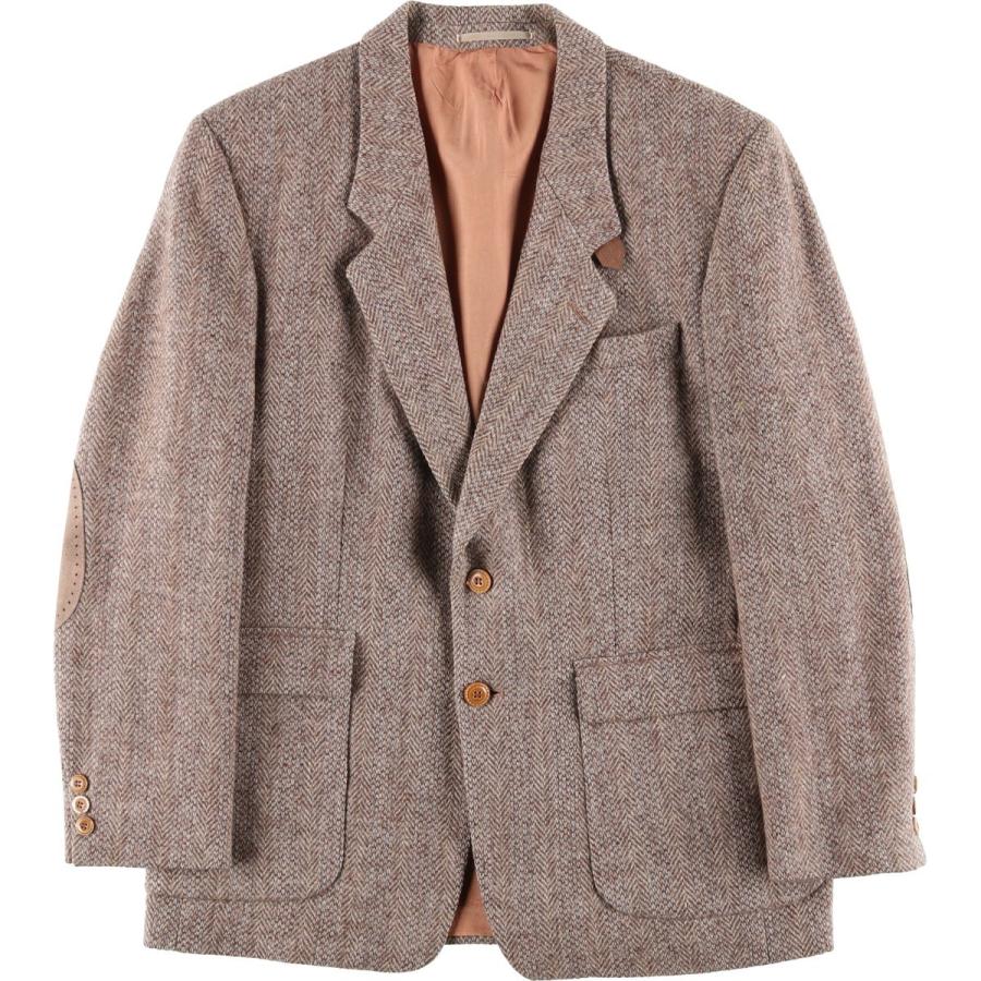 古着 star Harris Tweed ハリスツイード ヘリンボーン ウール