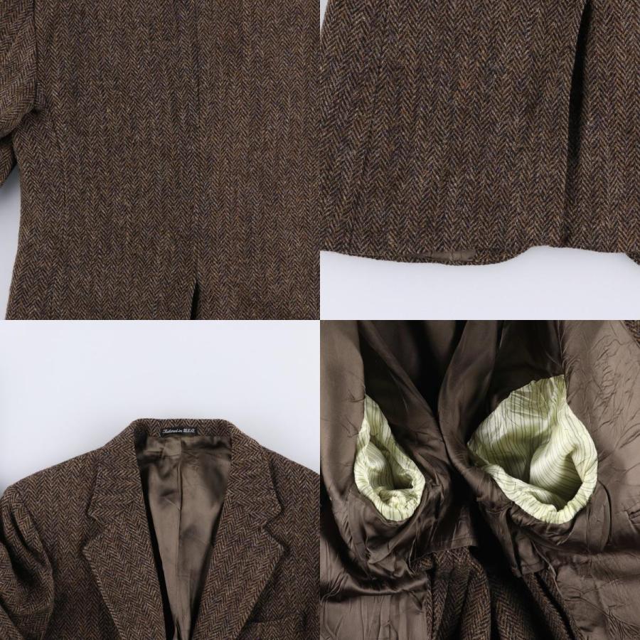 古着 スタッフォード STAFFORD Hampshire ヘリンボーン ウール