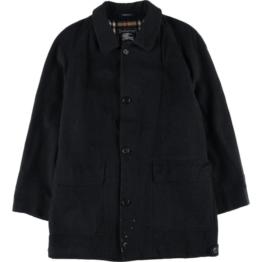 Burberry ウールジャケット　ハーフコート BURBERRY（バーバリー） 古着 Burberry's ウールハーフコート メンズL
