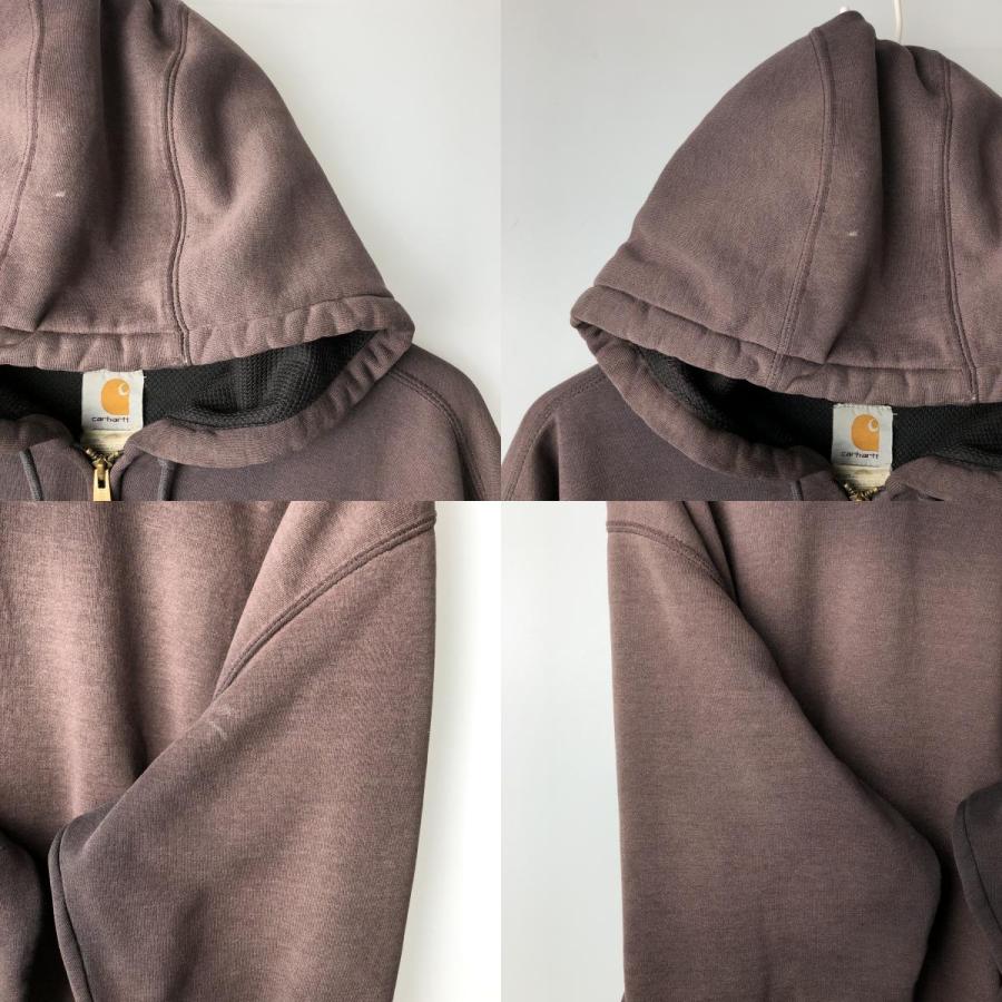 Carhartt（カーハート） 古着 スウェットフルジップパーカー メンズXL