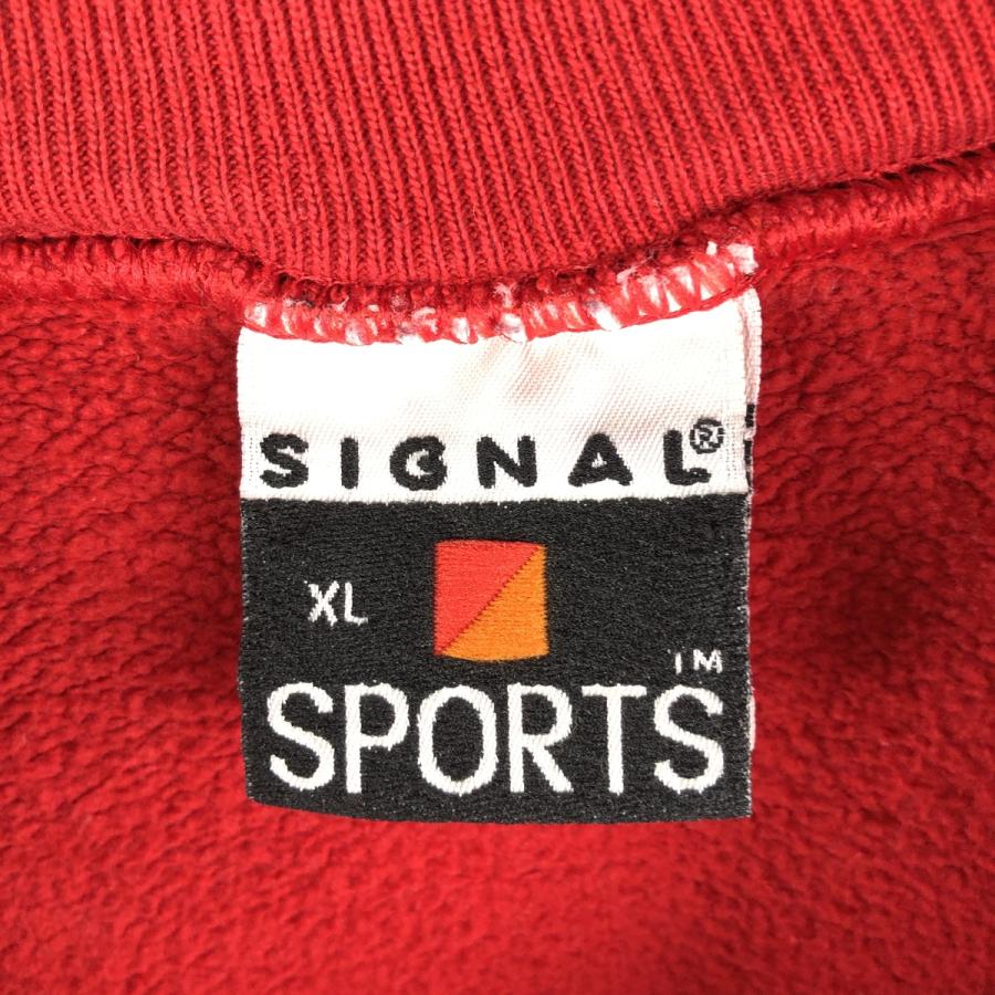 古着 90年代 SIGNAL SPORTS NBA シカゴ ブルズ プリントスウェット