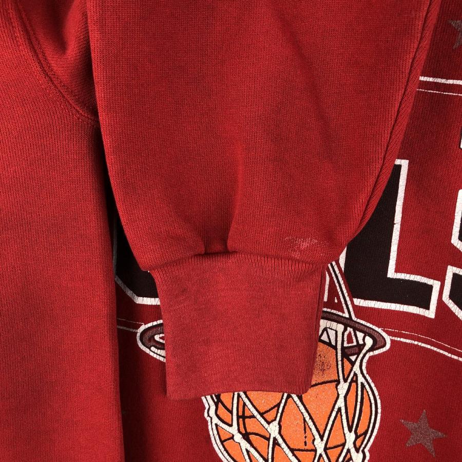 古着 90年代 SIGNAL SPORTS NBA シカゴ ブルズ プリントスウェット