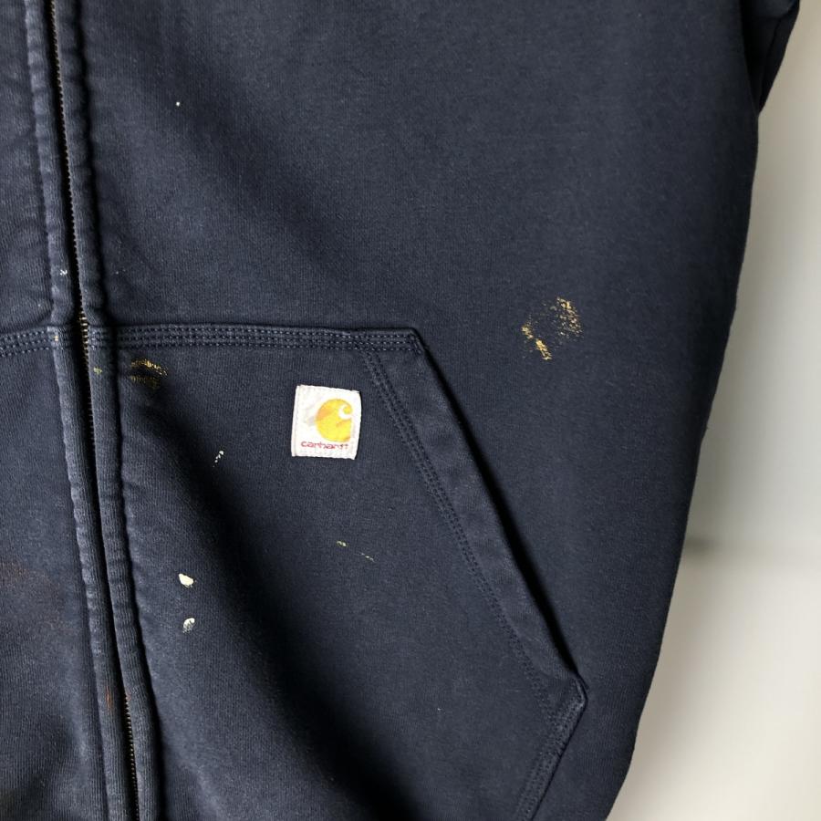 古着 カーハート Carhartt Loose Fit スウェットフルジップパーカー メンズM相当/eaa596663 Carhartt（カーハート） 古着 Carhartt Loose Fit スウェット