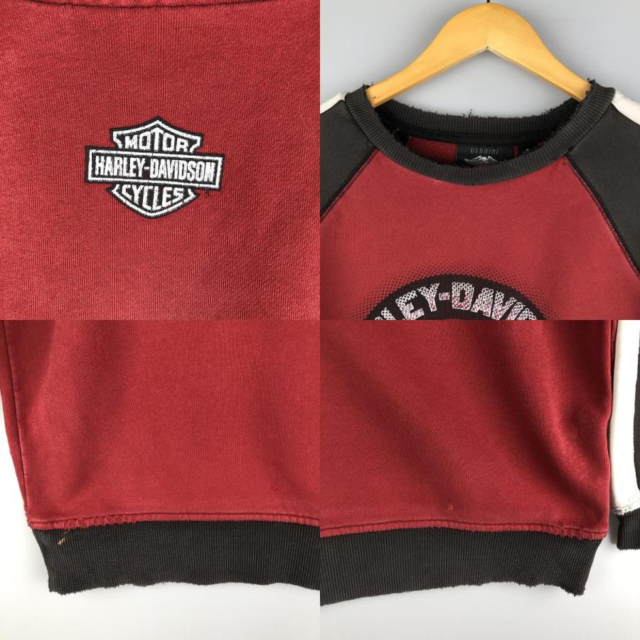 古着 ハーレーダビッドソン Harley-Davidson 鷲柄 イーグル柄