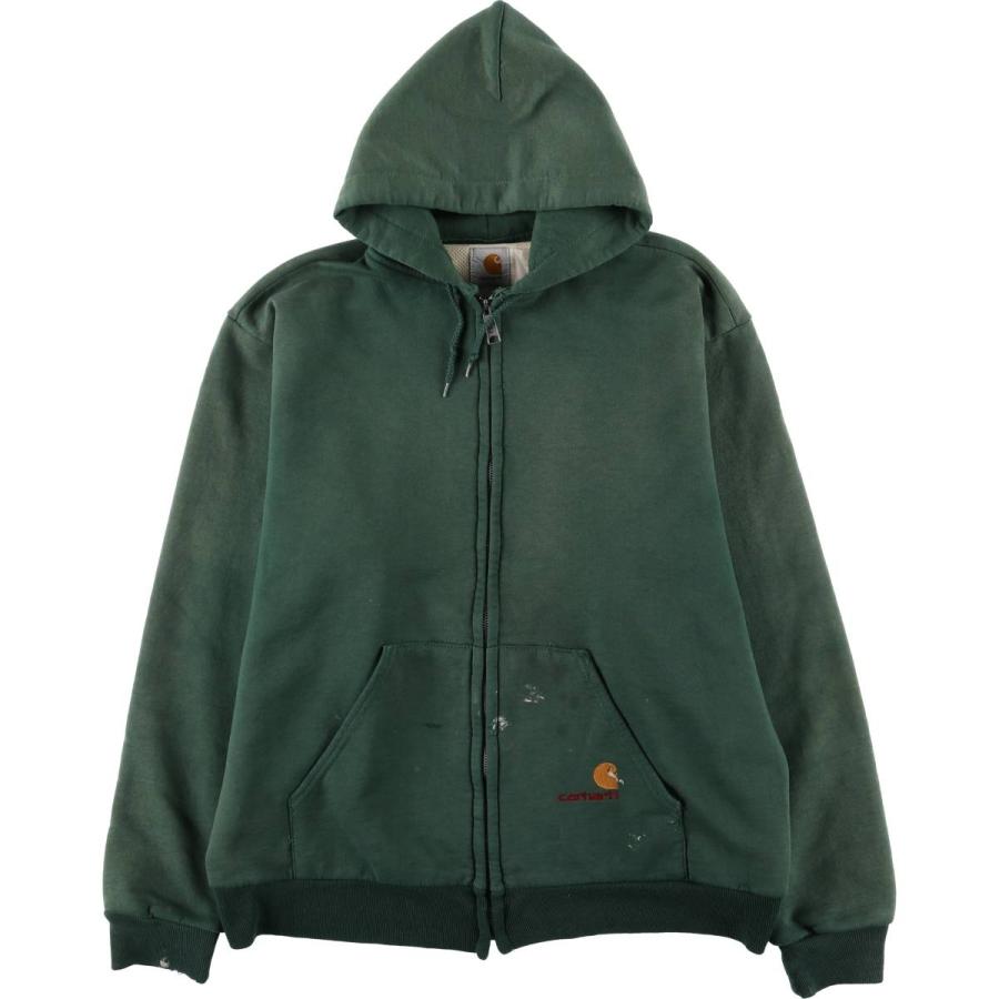 Carhartt（カーハート） 古着 サーマルライナー スウェットフルジップ