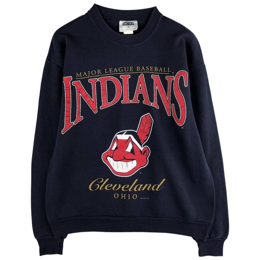 古着 90年代 TSi MLB クリーブランドインディアンス プリント