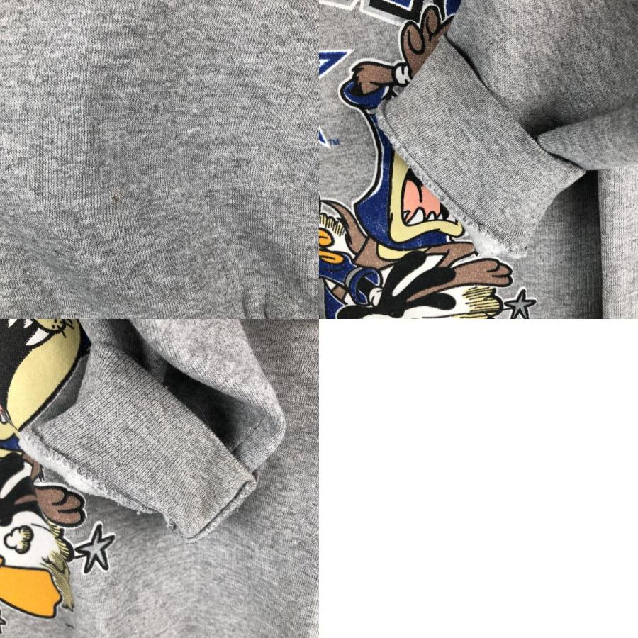 古着 90年代 SUN LOONEY TUNES ルーニーテューンズ NFL DALLAS COWBOYS ダラスカウボーイズ キャラクタースウェットシャツ トレーナー メンズXL相当 ヴィンテージ/eaa596806 古着 90年代 SUN ルーニーテューンズ NFL ダラスカウボーイズ