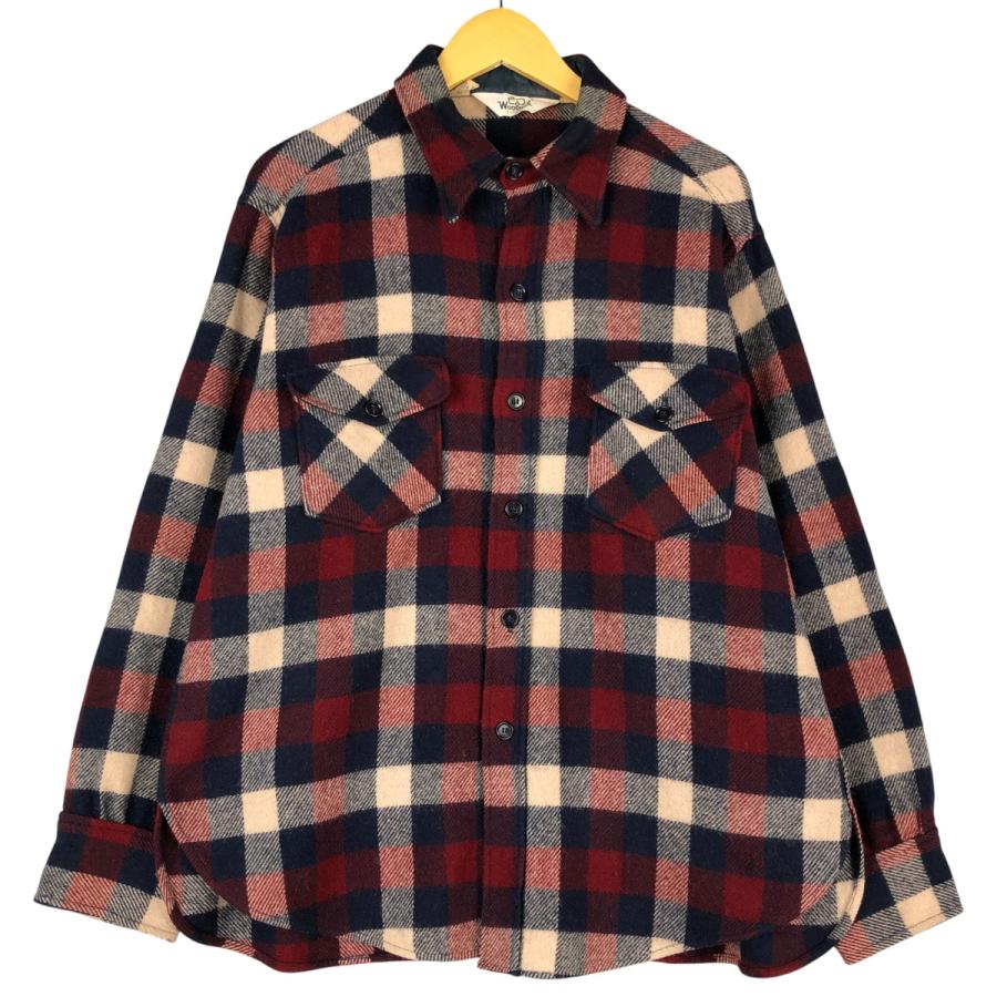 WOOLRICH（ウールリッチ） 古着 70年代 チェック柄 ウールシャツ