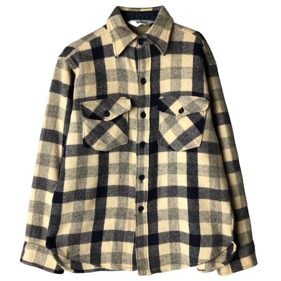 WOOLRICH（ウールリッチ） 古着 70年代 チェック柄 ウールシャツ USA製