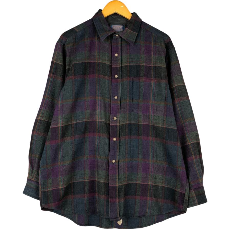PENDLETON（ペンドルトン） 古着 70年代 チェック柄 ウールシャツ USA