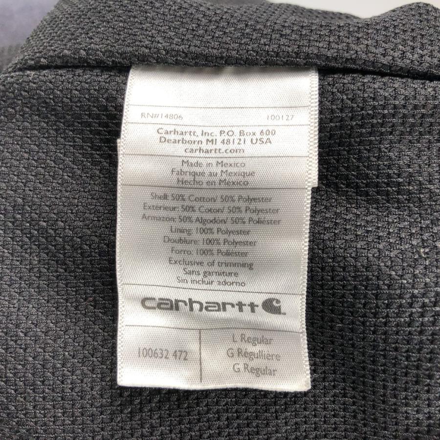 Carhartt（カーハート） 古着 スウェットフルジップパーカー メンズL