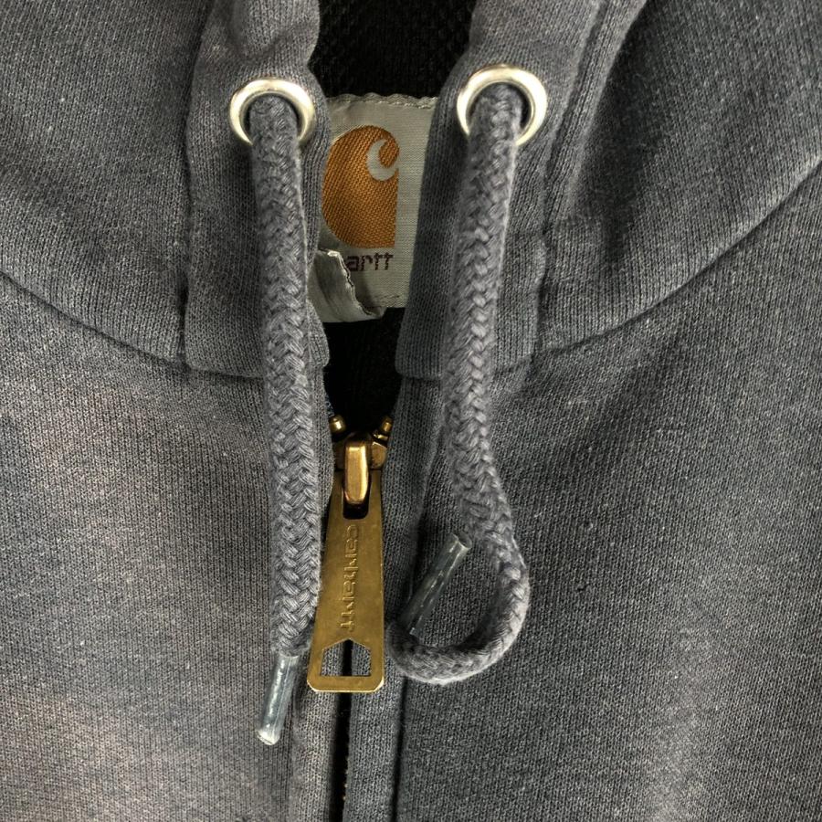 Carhartt（カーハート） 古着 スウェットフルジップパーカー メンズL