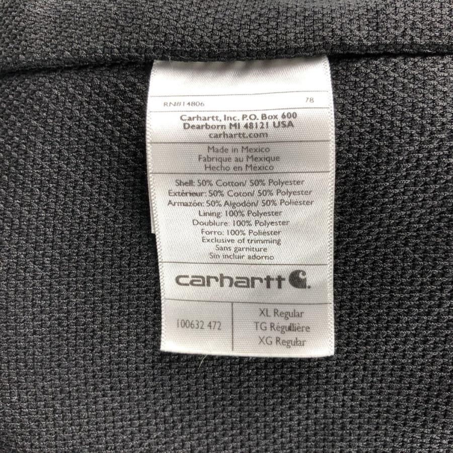 Carhartt（カーハート） 古着 スウェットフルジップパーカー メンズXL