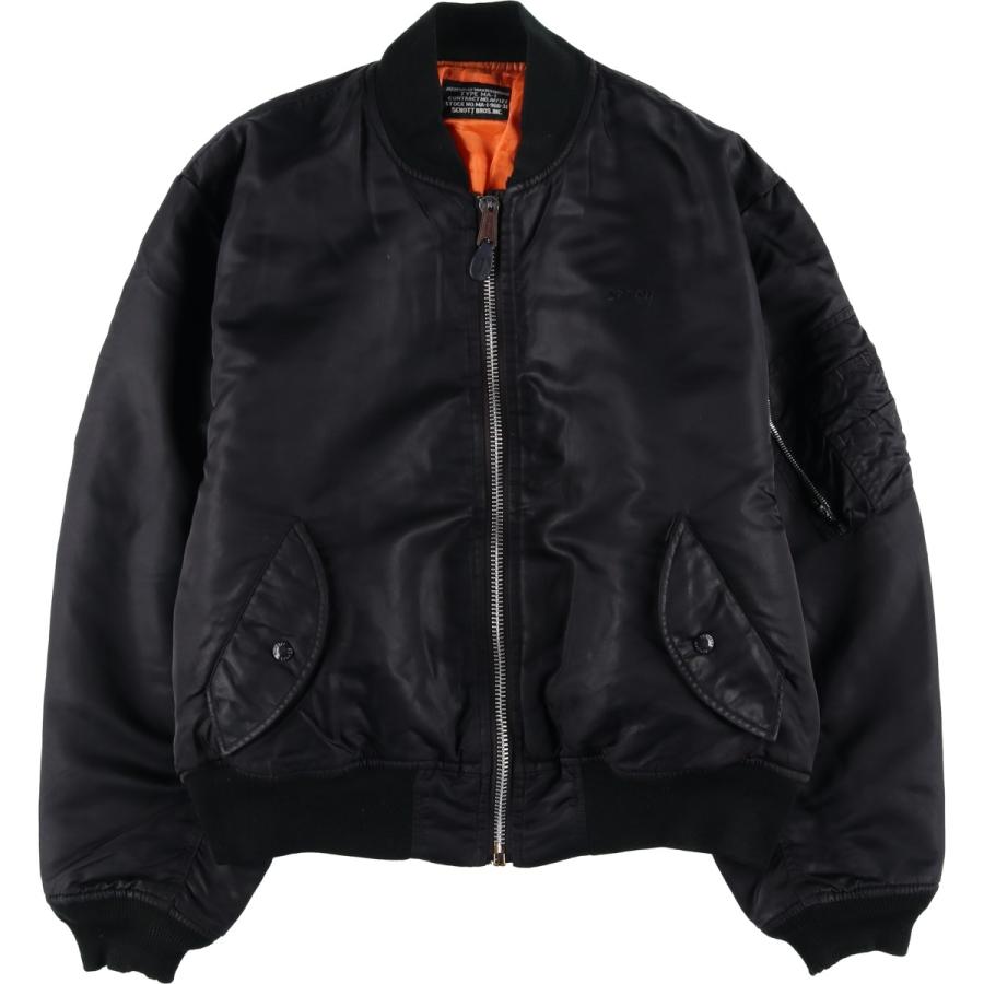 Schott N.Y.C（ショット） 古着 民間品 SCHOTT MA-1タイプ 中綿入り