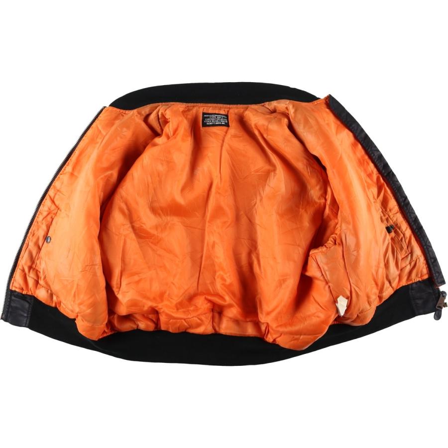 Schott N.Y.C（ショット） 古着 民間品 SCHOTT MA-1タイプ 中綿入り