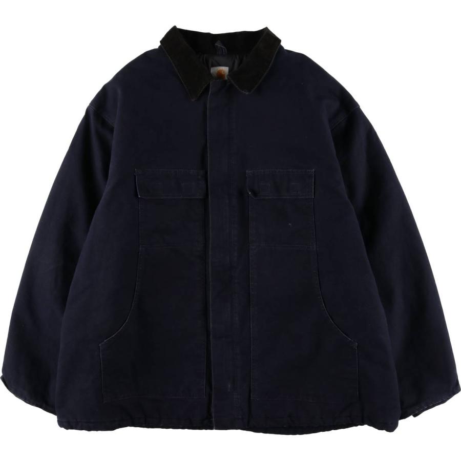 Carhartt XL ネイビー 中棉 カバーホール トラディショナルコート 中古・古着通販】CarHartt (カーハート) トラディショナルコート