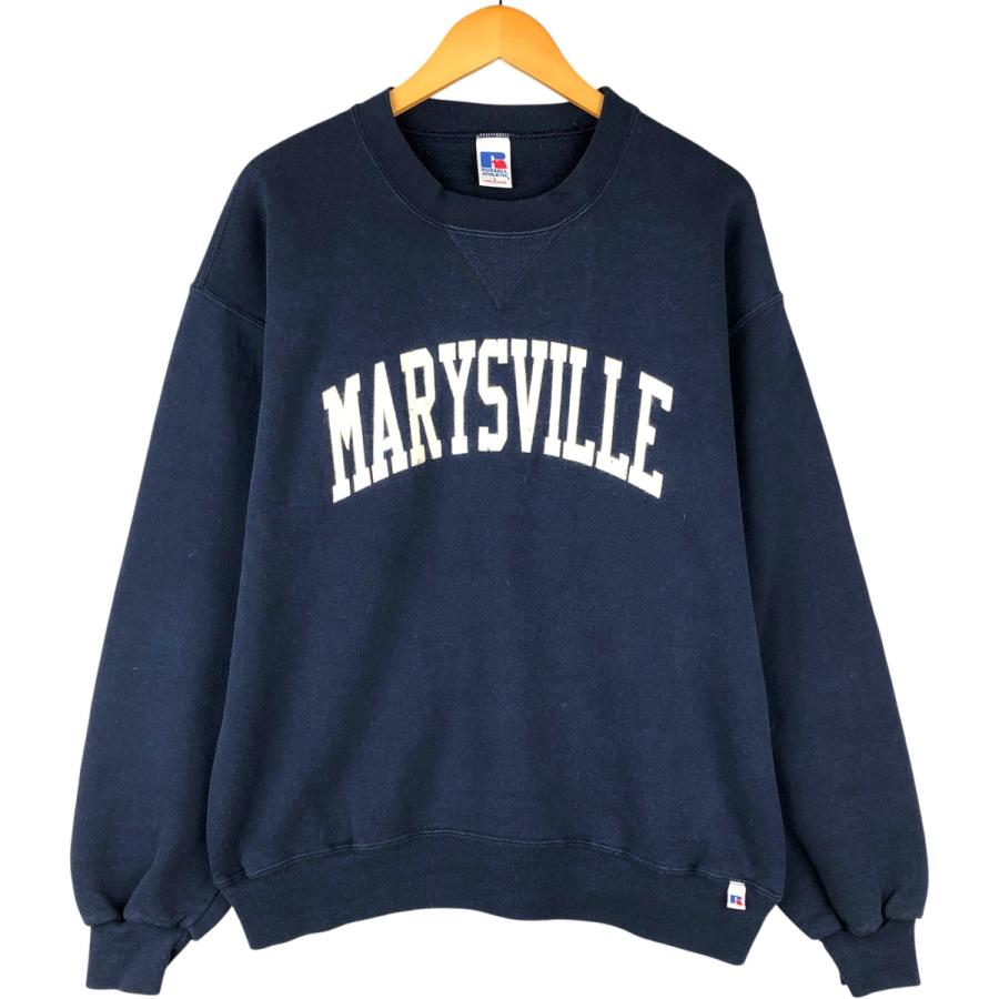 古着 90年代 ラッセル Russell ATHLETIC カレッジスウェットシャツ