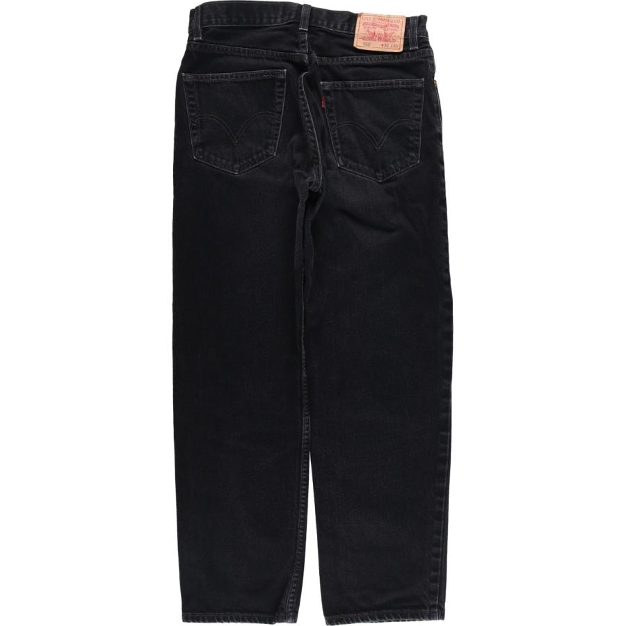 Levi's（リーバイス） 古着 Levi's 550 RELAXED FIT ブラックデニム