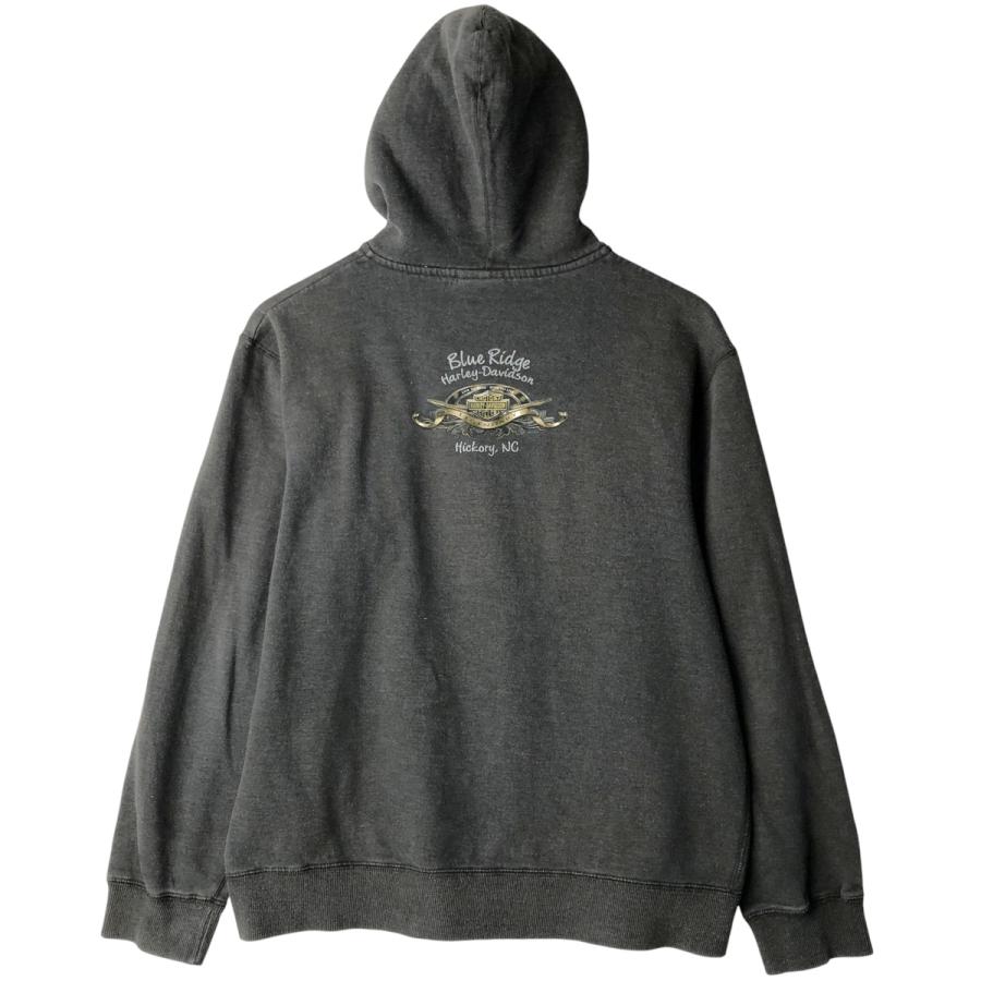 古着 ハーレーダビッドソン Harley-Davidson スウェットフルジップ