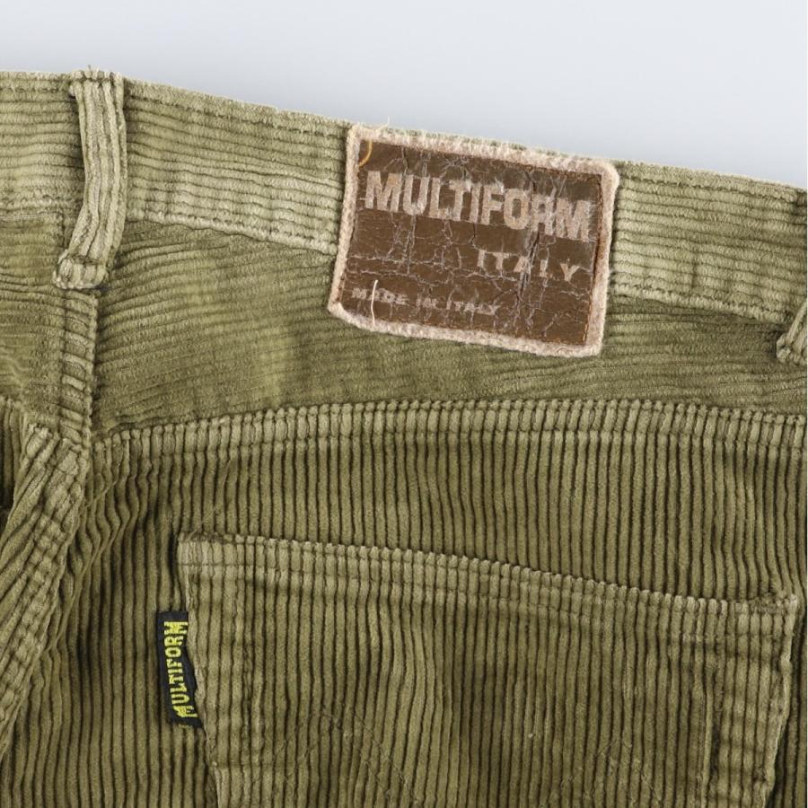 古着 MULTIFORM コーデュロイパンツ イタリア製 メンズw36相当