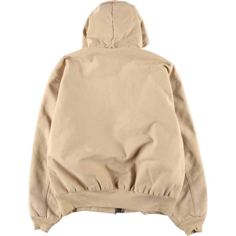 古着 カーハート Carhartt アクティブジャケット 中綿入り ダックフルジップパーカー メンズXL相当/eaa597004 Carhartt（カーハート） 古着 アクティブジャケット 中綿入り ダック