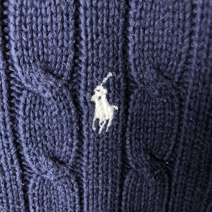 古着 ラルフローレン Ralph Lauren RALPH LAUREN SPORT ケーブル編み コットンニットセーター レディースS相当/eaa597017 古着 ラルフローレン Ralph Lauren RALPH LAUREN SPORT ケーブル編み